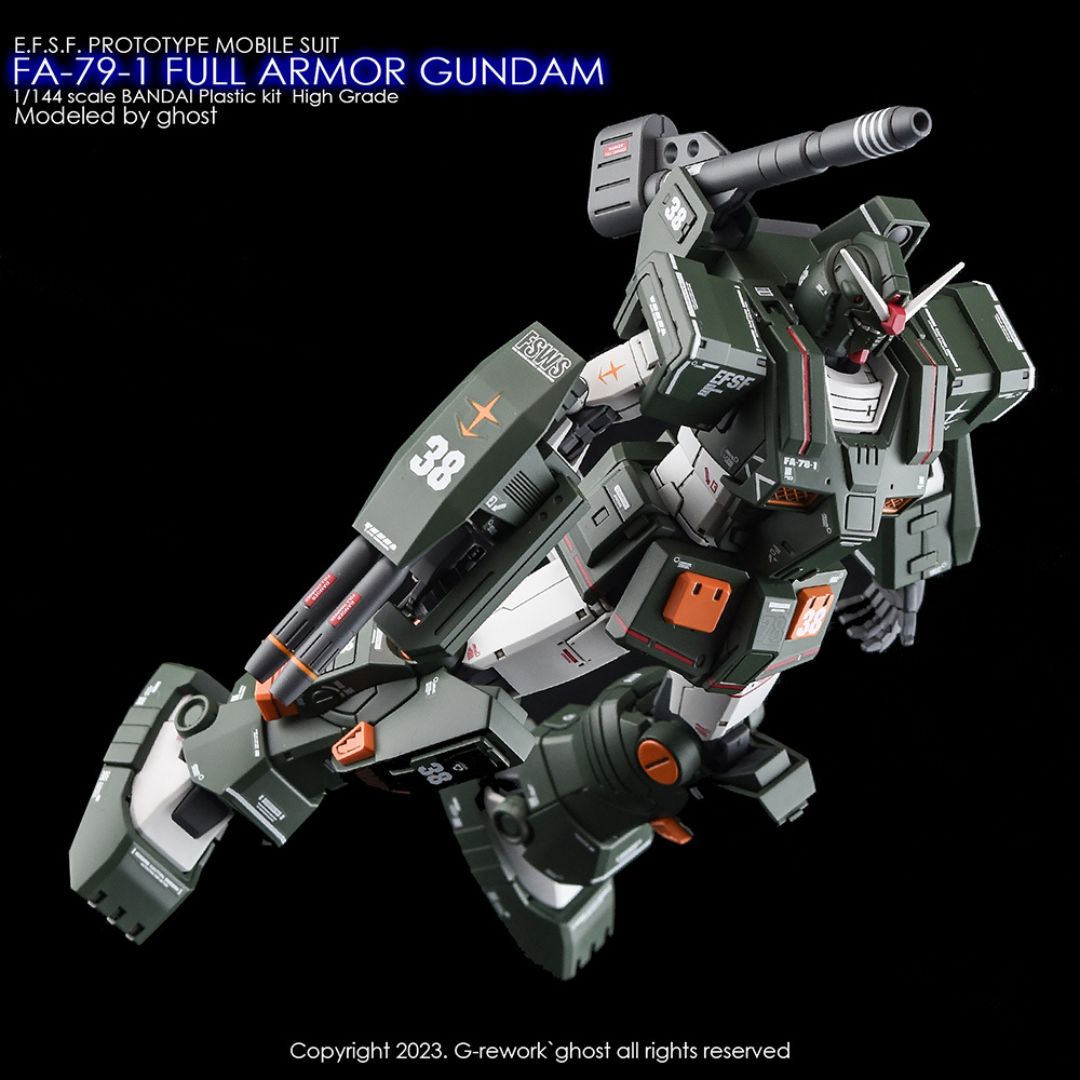 G-Rework Decal - [HG] FA-78-1 FULL ARMOR GUNDAM