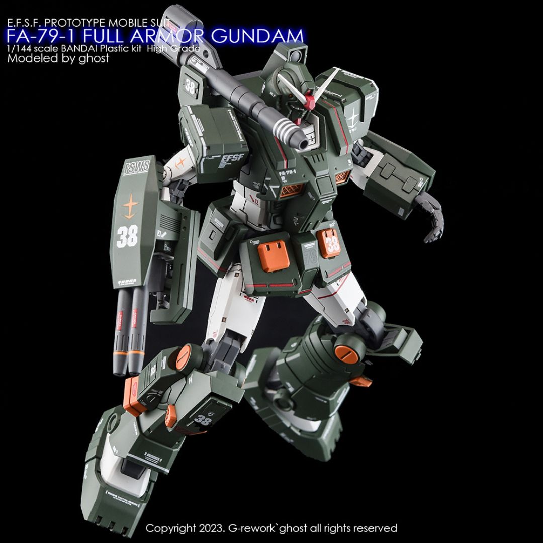 G-Rework Decal - [HG] FA-78-1 FULL ARMOR GUNDAM