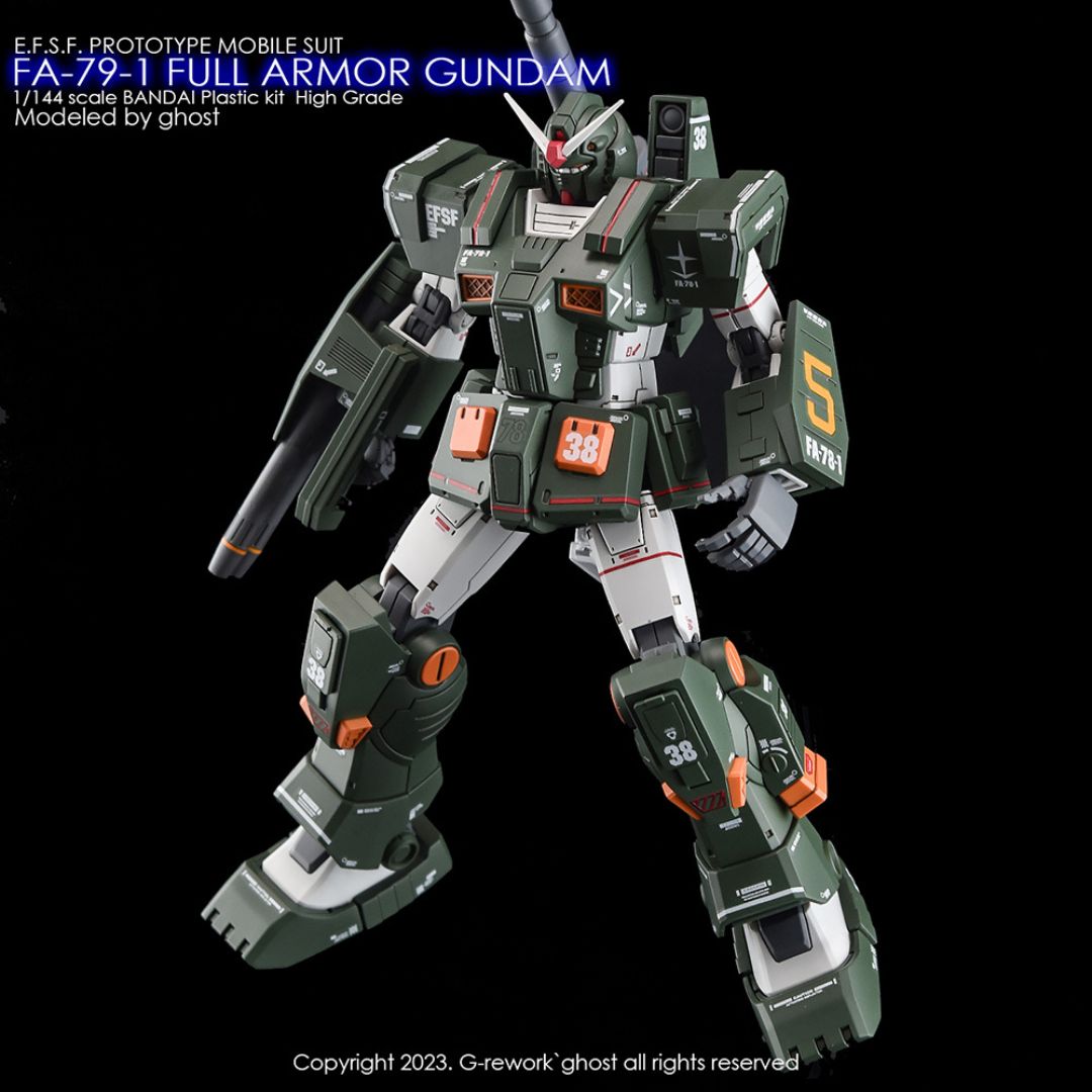 G-Rework Decal - [HG] FA-78-1 FULL ARMOR GUNDAM