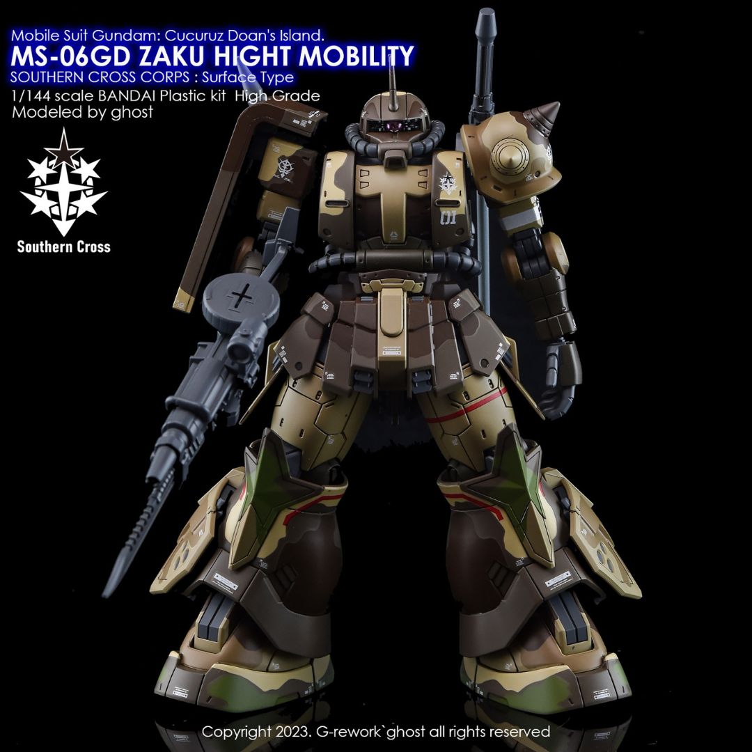 G-Rework Decal - [HG] MS06GD ZAKU HIGH MOBILITY GROUD