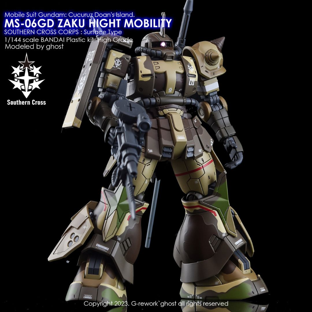G-Rework Decal - [HG] MS06GD ZAKU HIGH MOBILITY GROUD