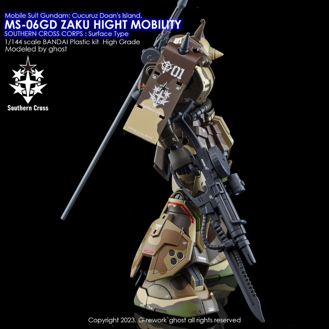 G-Rework Decal - [HG] MS06GD ZAKU HIGH MOBILITY GROUD