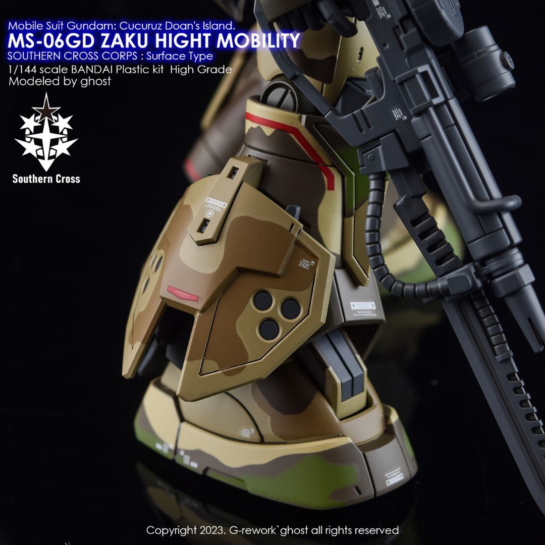 G-Rework Decal - [HG] MS06GD ZAKU HIGH MOBILITY GROUD