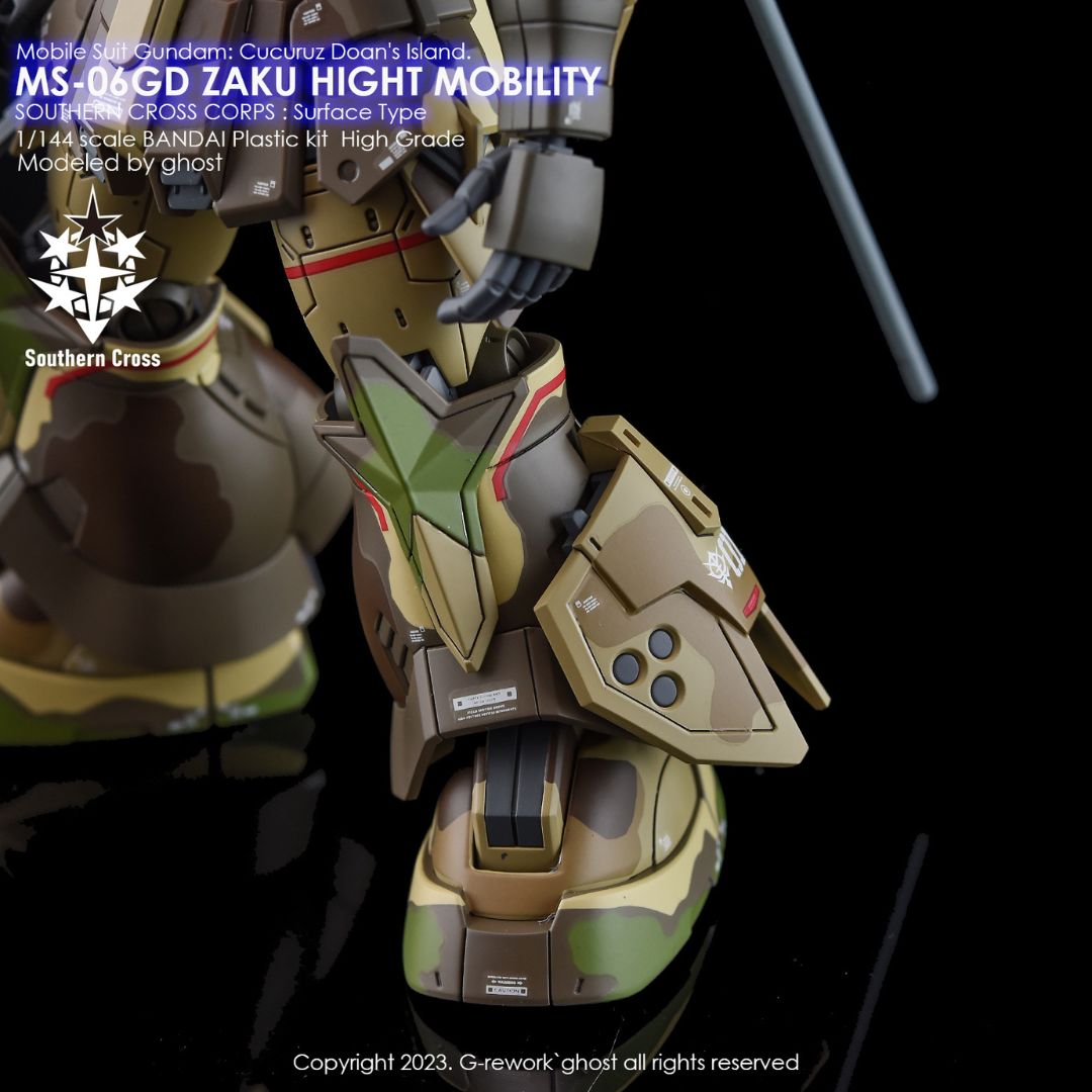 G-Rework Decal - [HG] MS06GD ZAKU HIGH MOBILITY GROUD