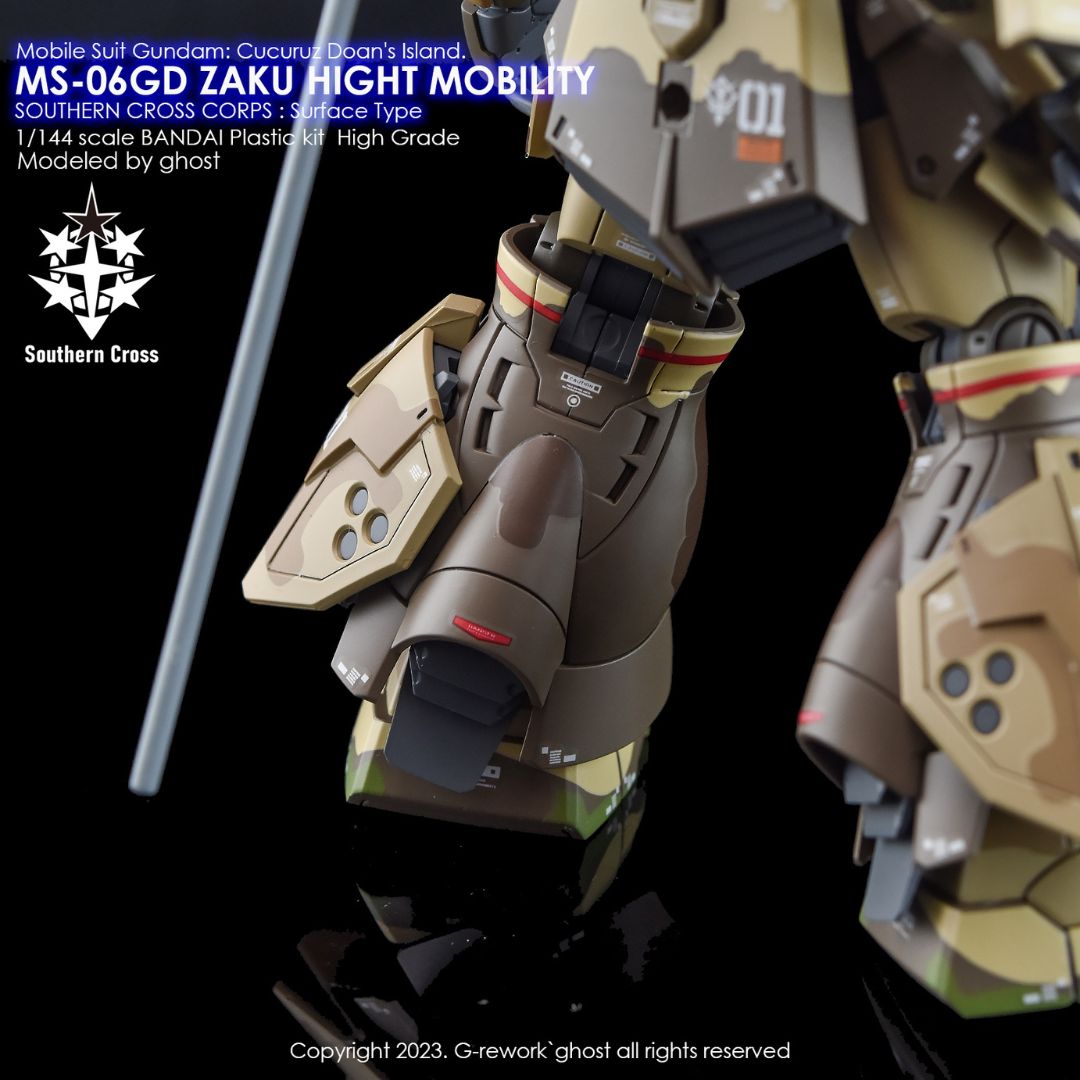 G-Rework Decal - [HG] MS06GD ZAKU HIGH MOBILITY GROUD