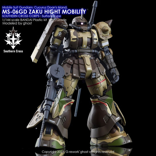 G-Rework Decal - [HG] MS06GD ZAKU HIGH MOBILITY GROUD
