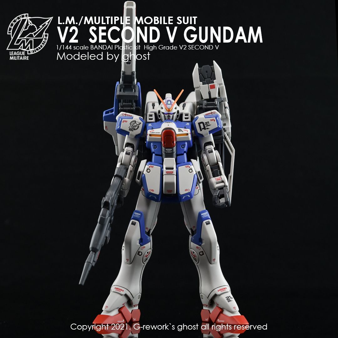 G-Rework Decal - [HG] V GUNDAM SECOND V