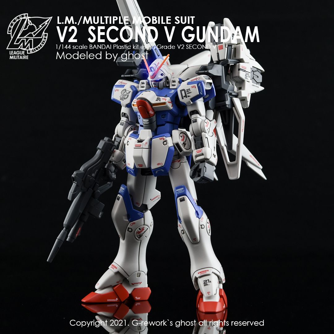 G-Rework Decal - [HG] V GUNDAM SECOND V