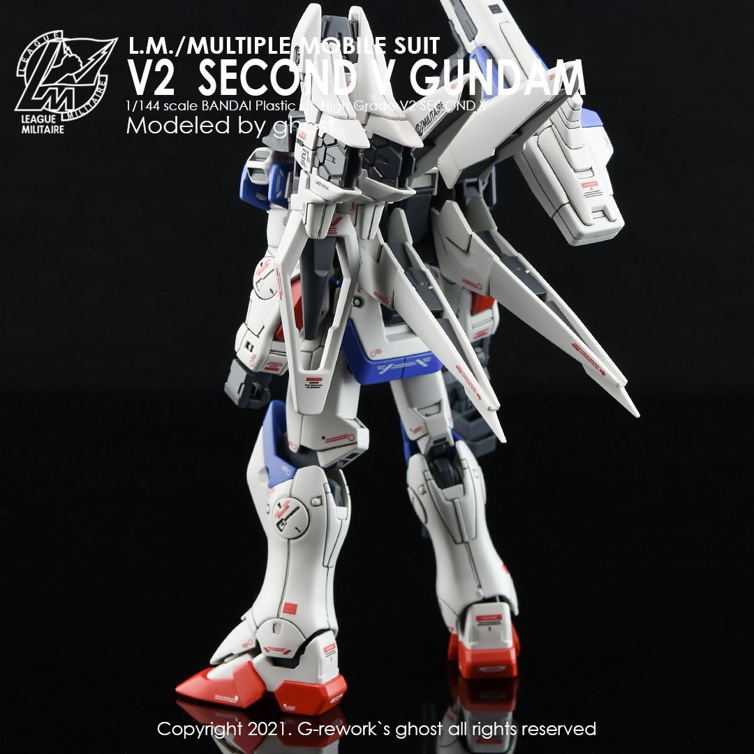 G-Rework Decal - [HG] V GUNDAM SECOND V