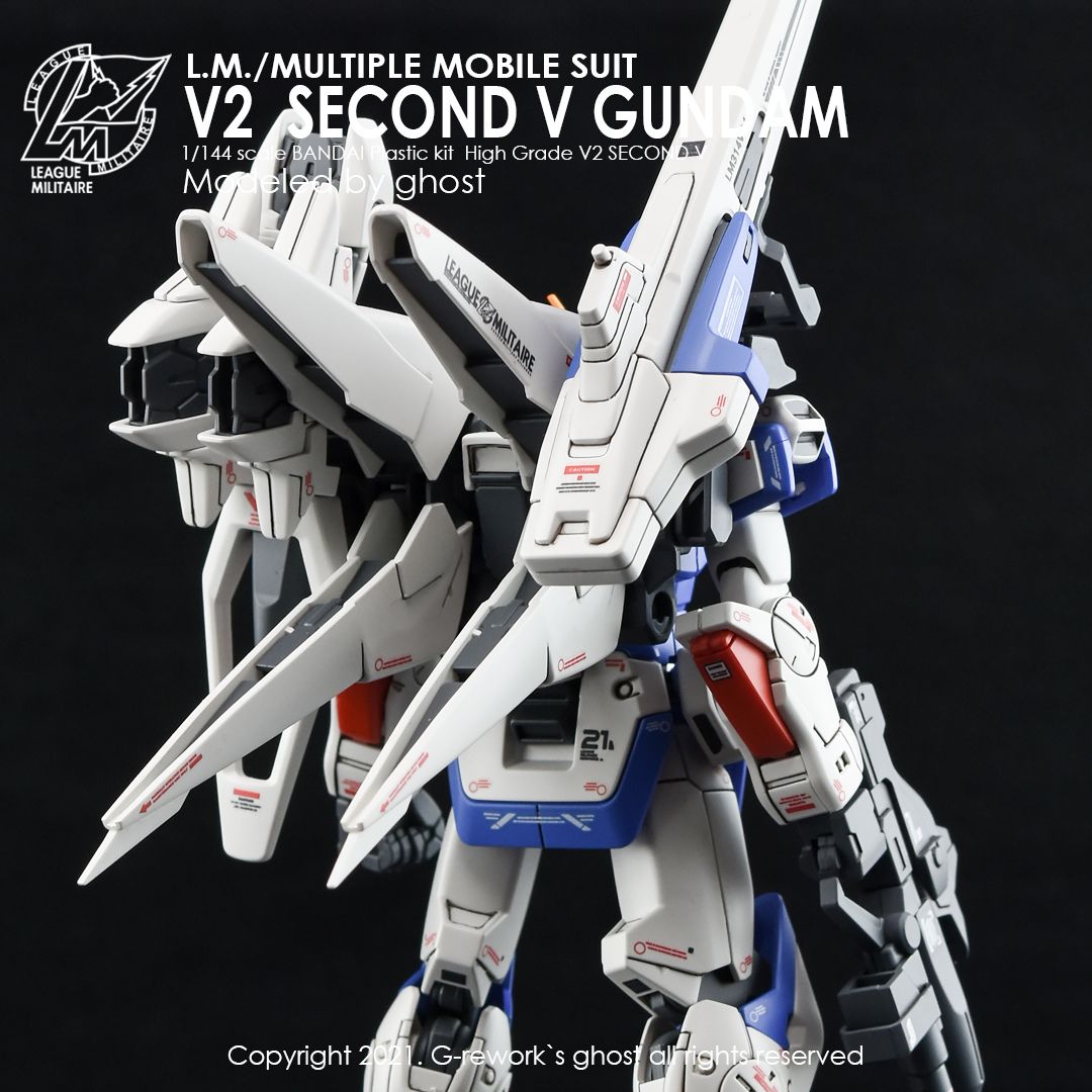 G-Rework Decal - [HG] V GUNDAM SECOND V