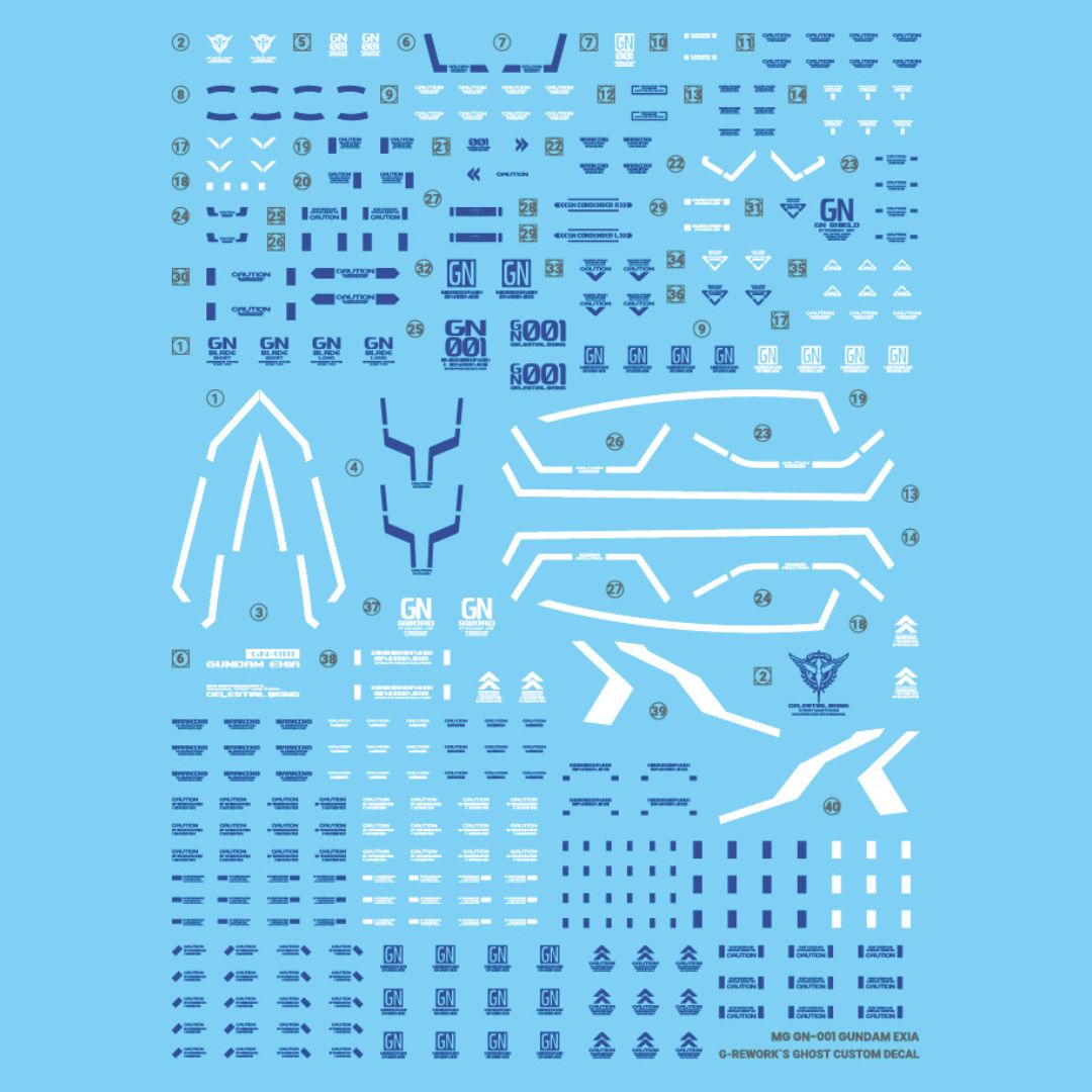 G-Rework Decal - [MG] GN-001 EXIA
