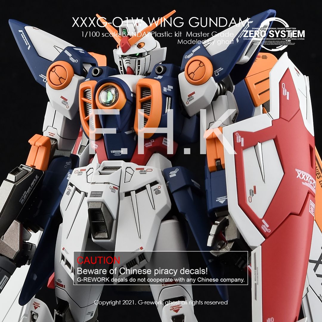 G-Rework Decal - [MG] WING GUNDAM TV VER