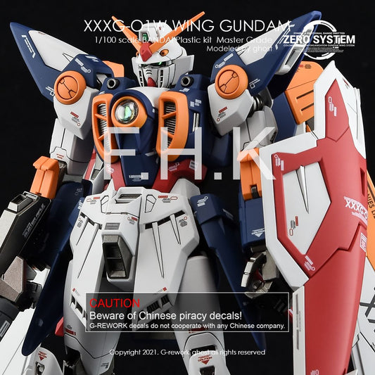 G-Rework Decal - [MG] WING GUNDAM TV VER