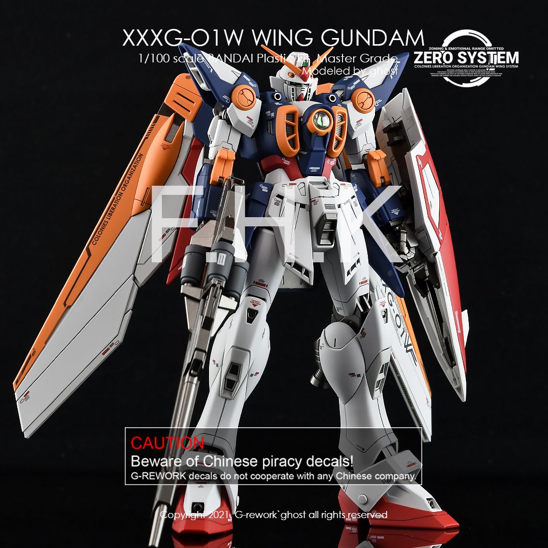 G-Rework Decal - [MG] WING GUNDAM TV VER