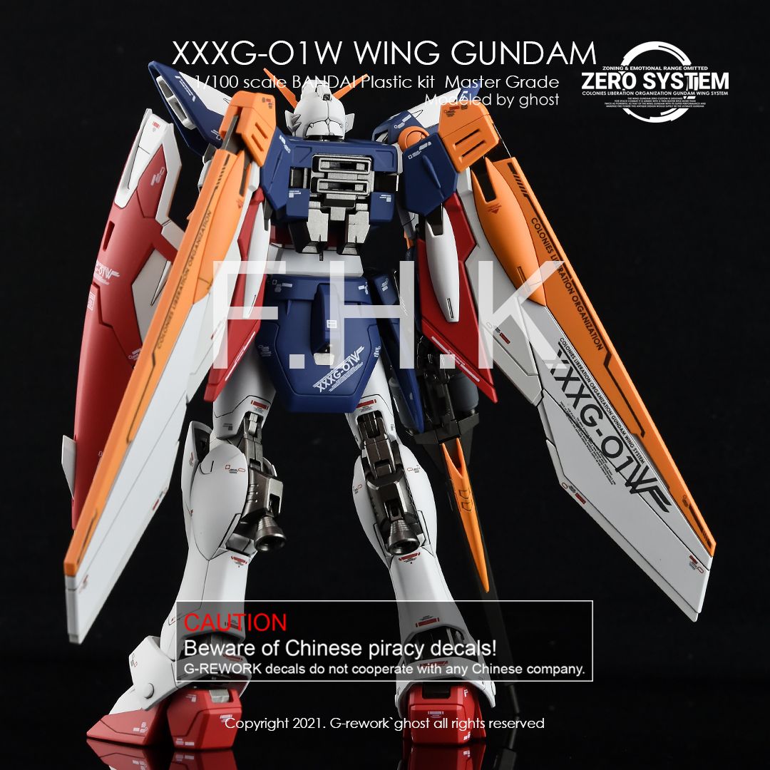 G-Rework Decal - [MG] WING GUNDAM TV VER