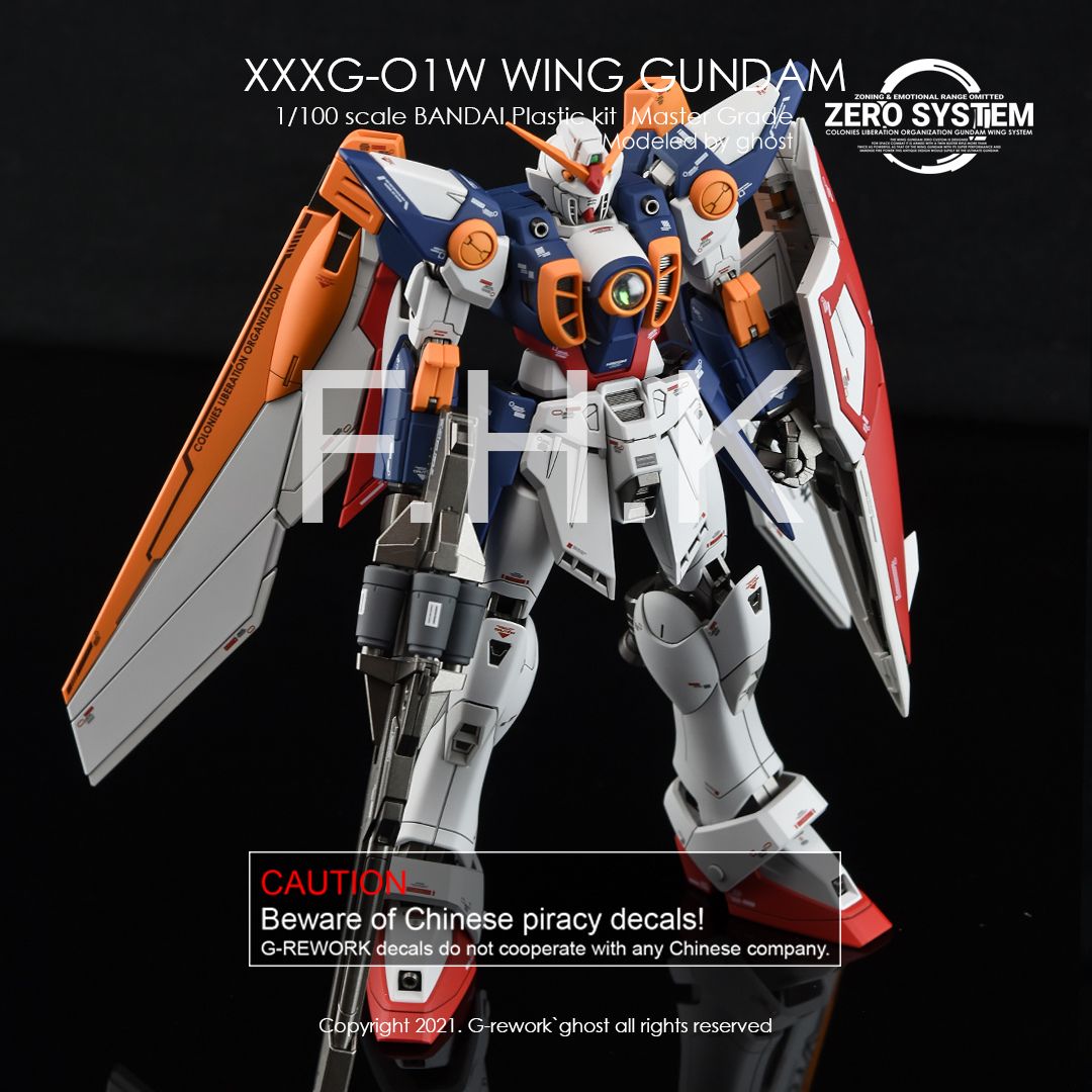 G-Rework Decal - [MG] WING GUNDAM TV VER