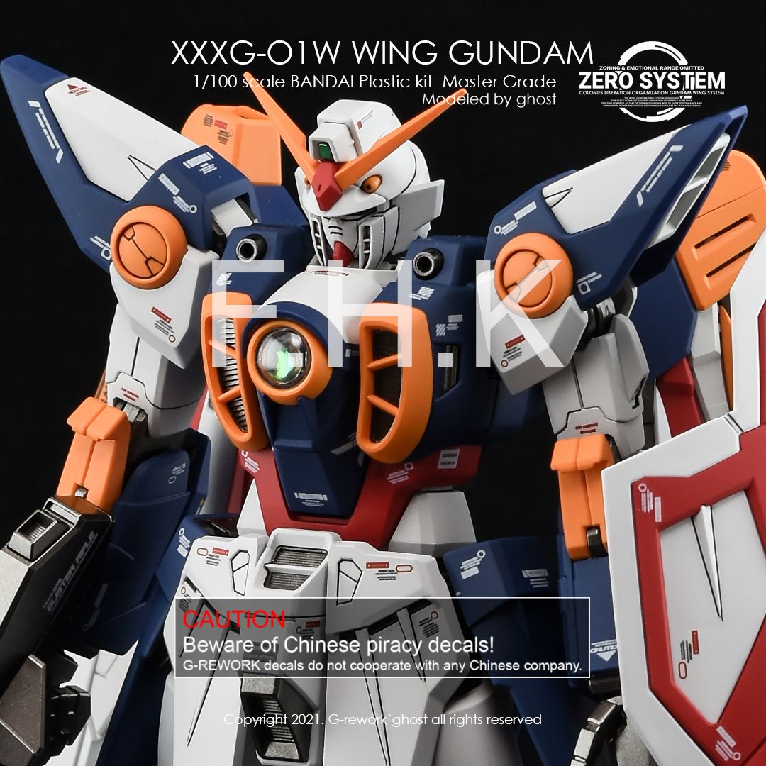 G-Rework Decal - [MG] WING GUNDAM TV VER