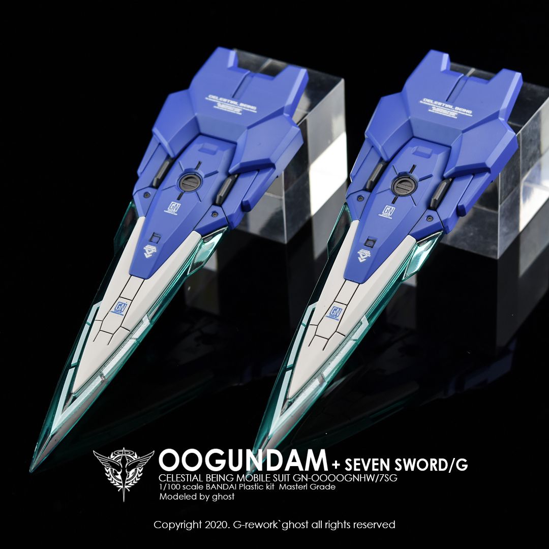 G-Rework Decal - [MG] OO GUNDAM [SEVEN SWORD]