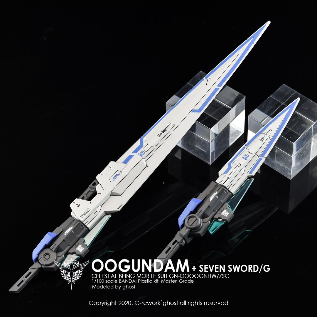 G-Rework Decal - [MG] OO GUNDAM [SEVEN SWORD]