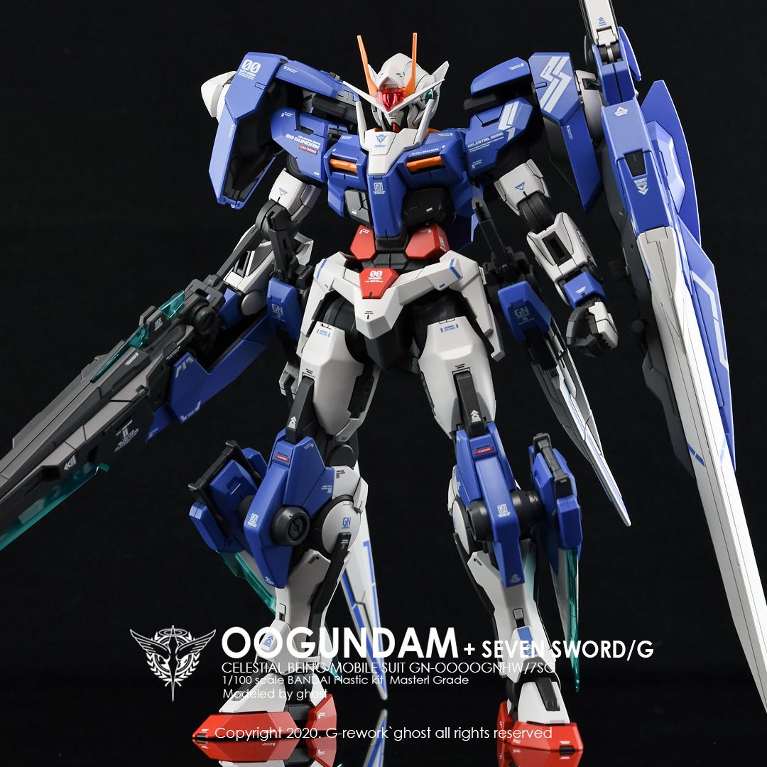G-Rework Decal - [MG] OO GUNDAM [SEVEN SWORD]