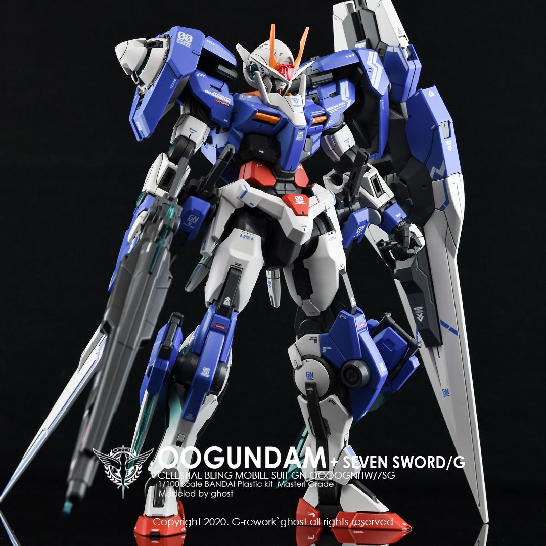 G-Rework Decal - [MG] OO GUNDAM [SEVEN SWORD]