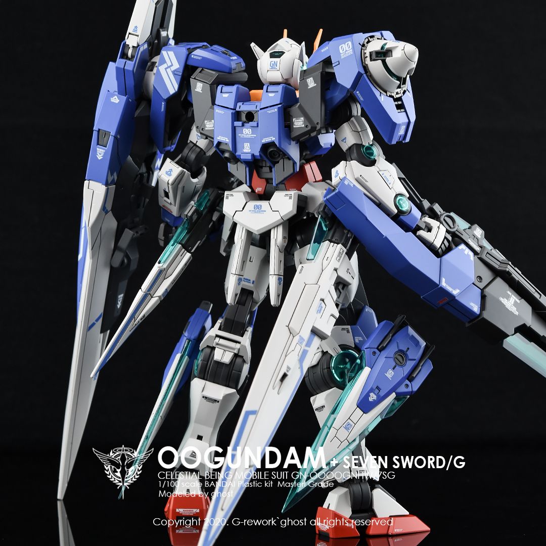 G-Rework Decal - [MG] OO GUNDAM [SEVEN SWORD]