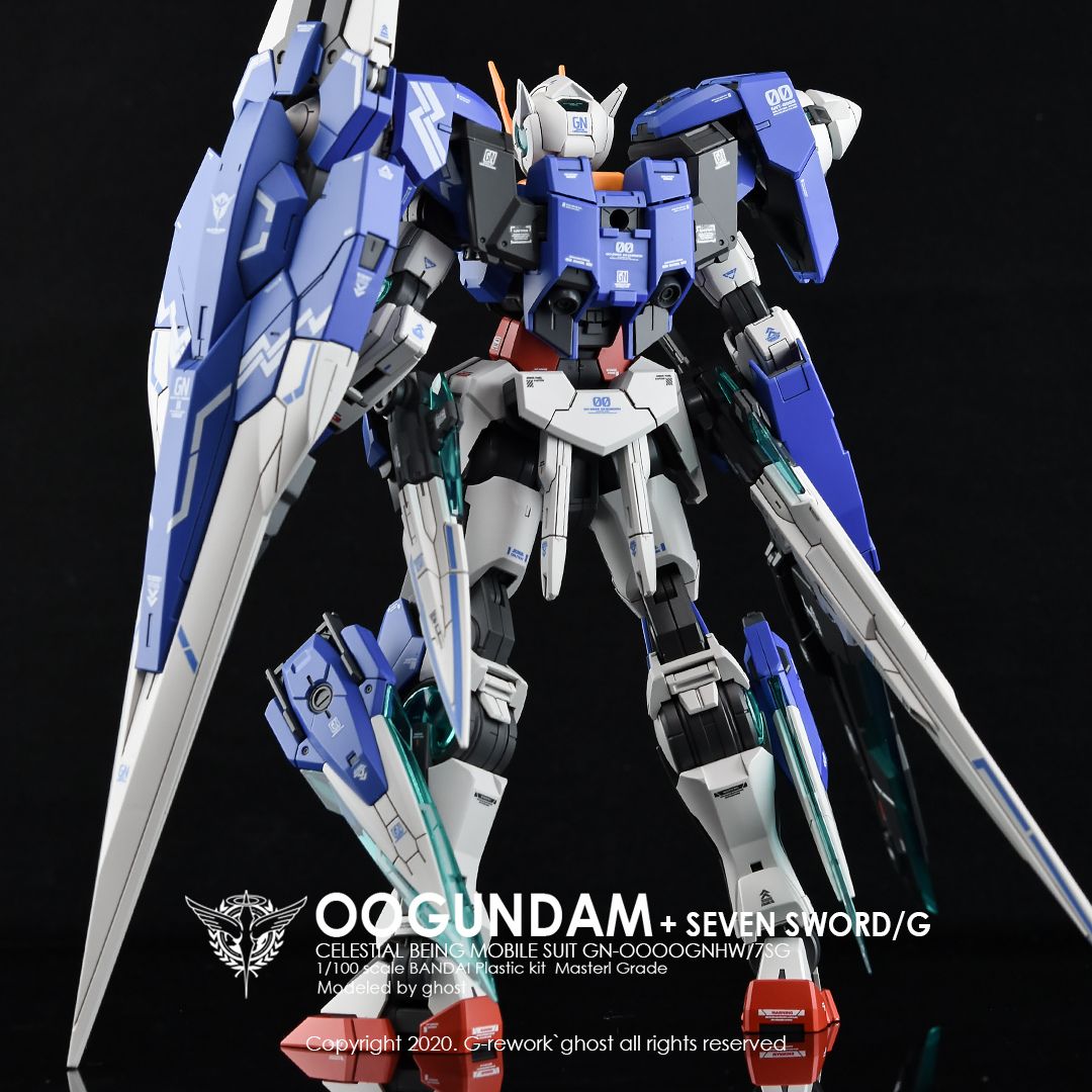 G-Rework Decal - [MG] OO GUNDAM [SEVEN SWORD]
