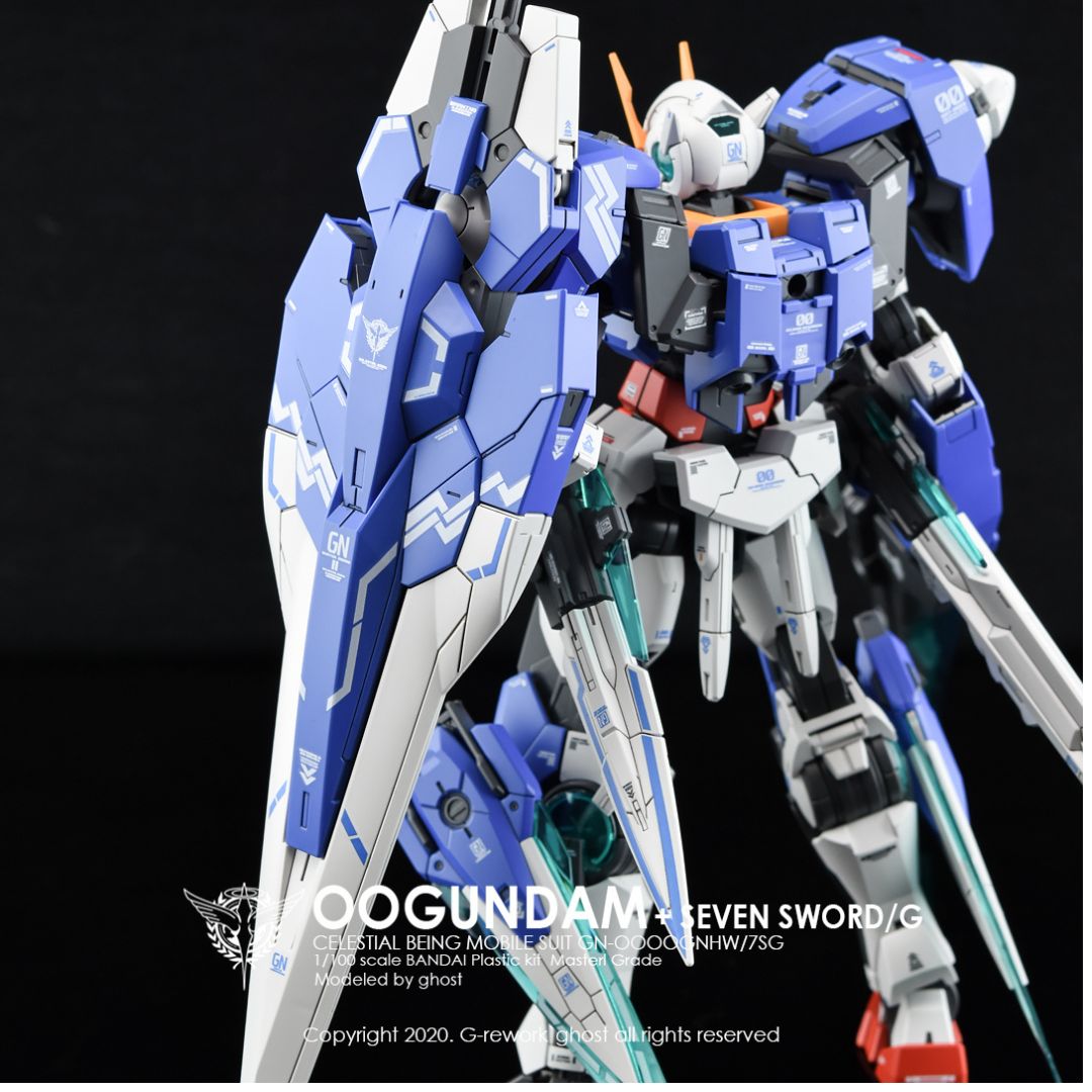 G-Rework Decal - [MG] OO GUNDAM [SEVEN SWORD]