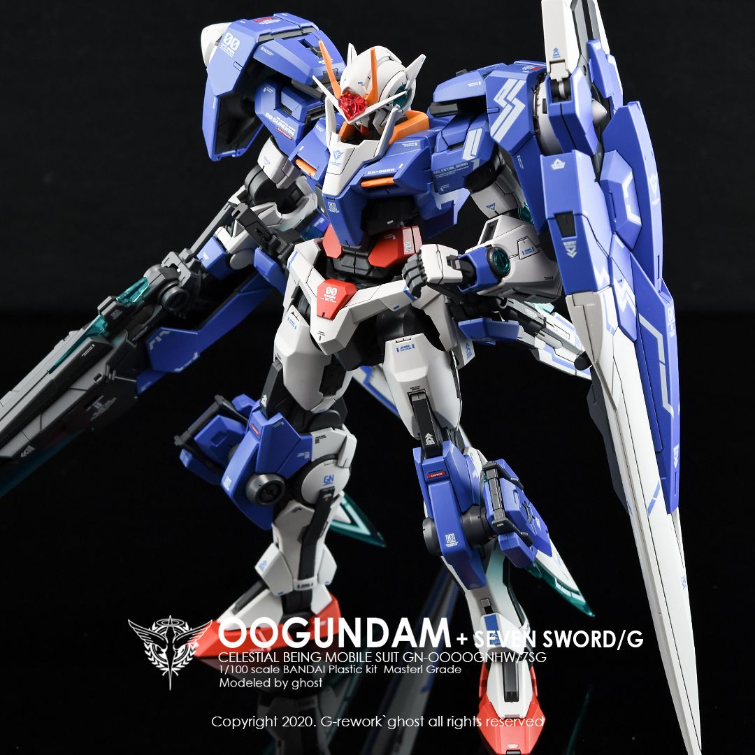 G-Rework Decal - [MG] OO GUNDAM [SEVEN SWORD]