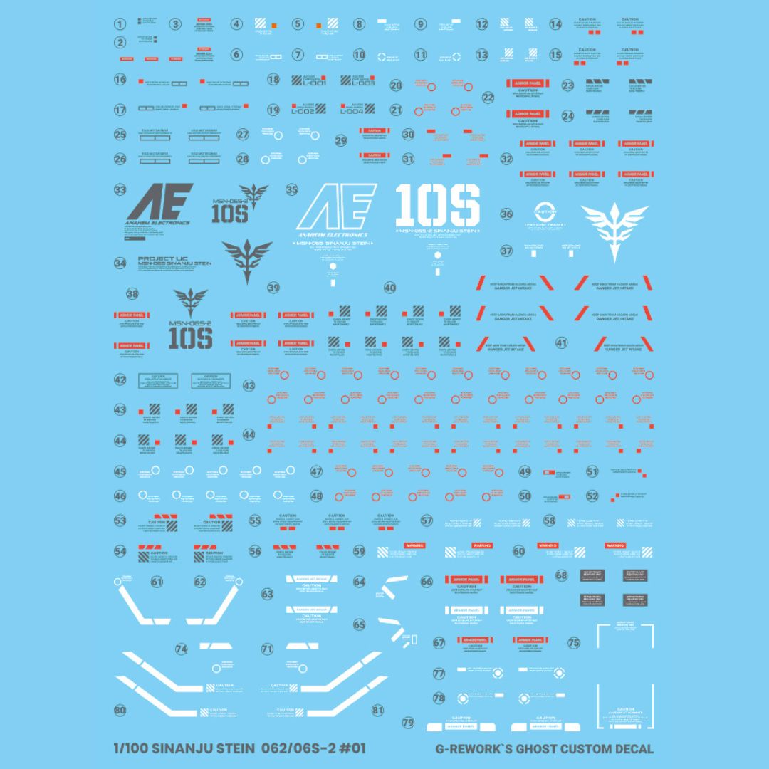 G-Rework Decal - [MG] SINANJU STEIN