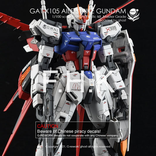 G-Rework Decal - [MG] AILE STRIKE VER RM