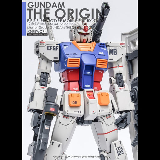 G-Rework Decal - [MG] RX-78-2 GUNDAM THE ORIGIN