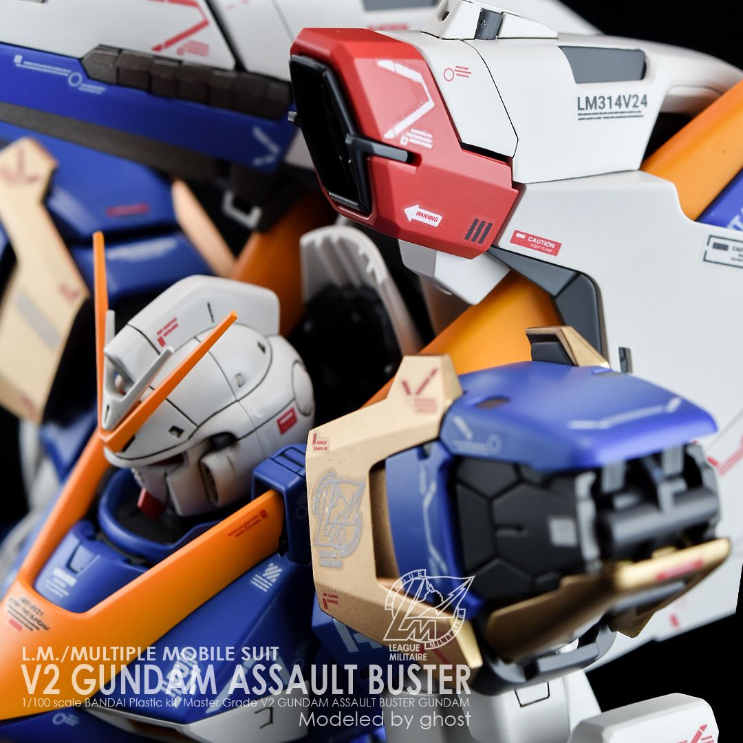 G-Rework Decal - [MG] V2 ASSAULT BUSTER VER.KA