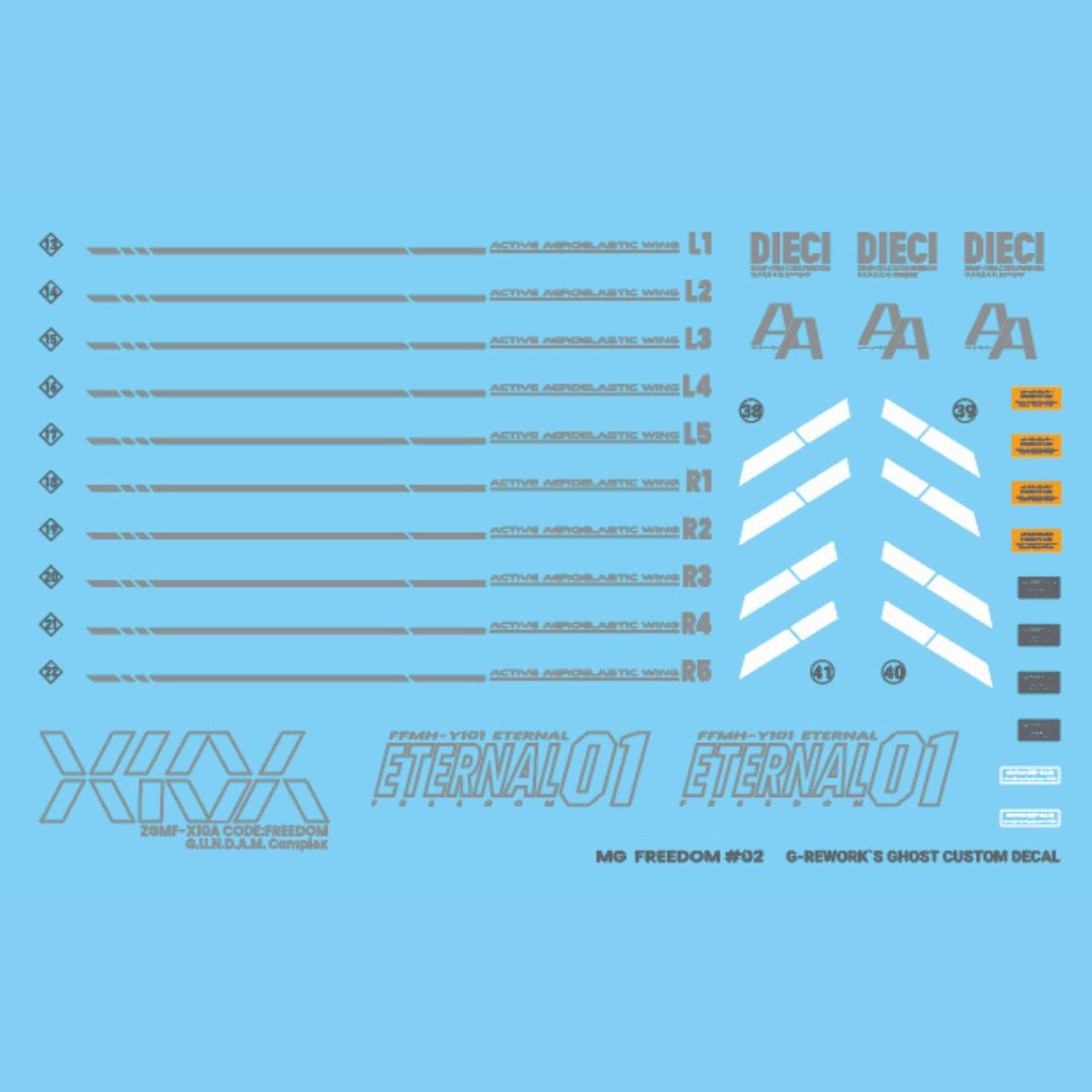 G-Rework Decal - [MG] FREEDOM 2.0
