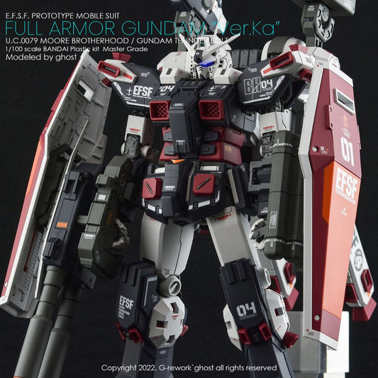 G-Rework Decal - [MG] FULL ARMOR GUNDAM VER KA (THUNDERBOLT)