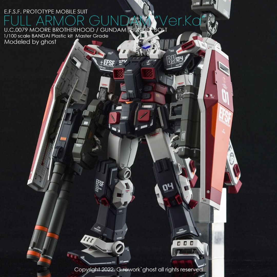 G-Rework Decal - [MG] FULL ARMOR GUNDAM VER KA (THUNDERBOLT)