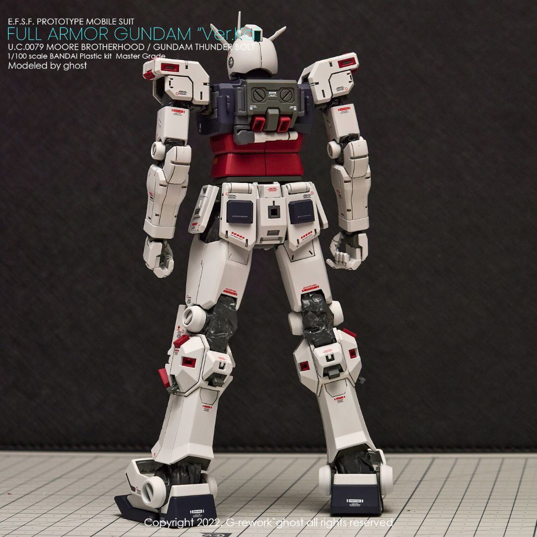 G-Rework Decal - [MG] FULL ARMOR GUNDAM VER KA (THUNDERBOLT)