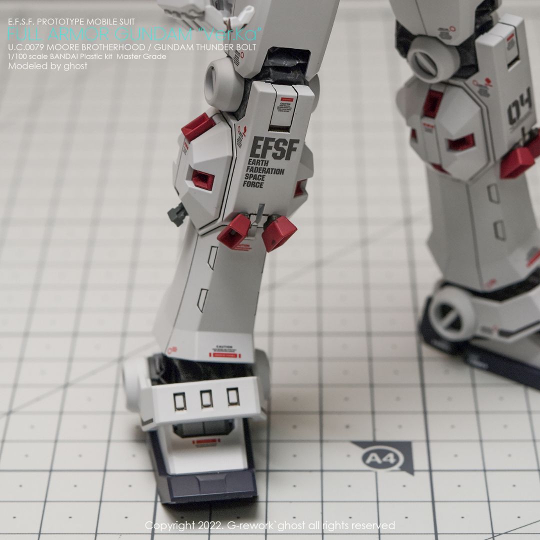 G-Rework Decal - [MG] FULL ARMOR GUNDAM VER KA (THUNDERBOLT)