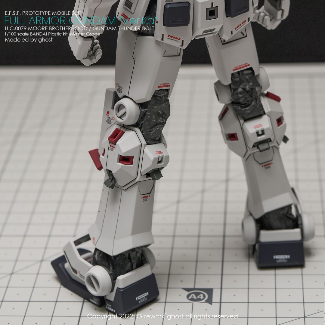 G-Rework Decal - [MG] FULL ARMOR GUNDAM VER KA (THUNDERBOLT)