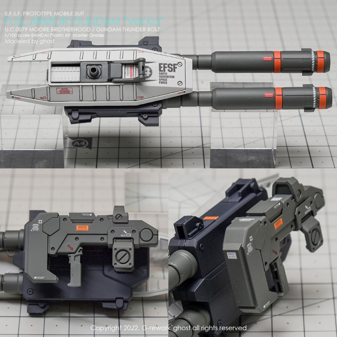 G-Rework Decal - [MG] FULL ARMOR GUNDAM VER KA (THUNDERBOLT)