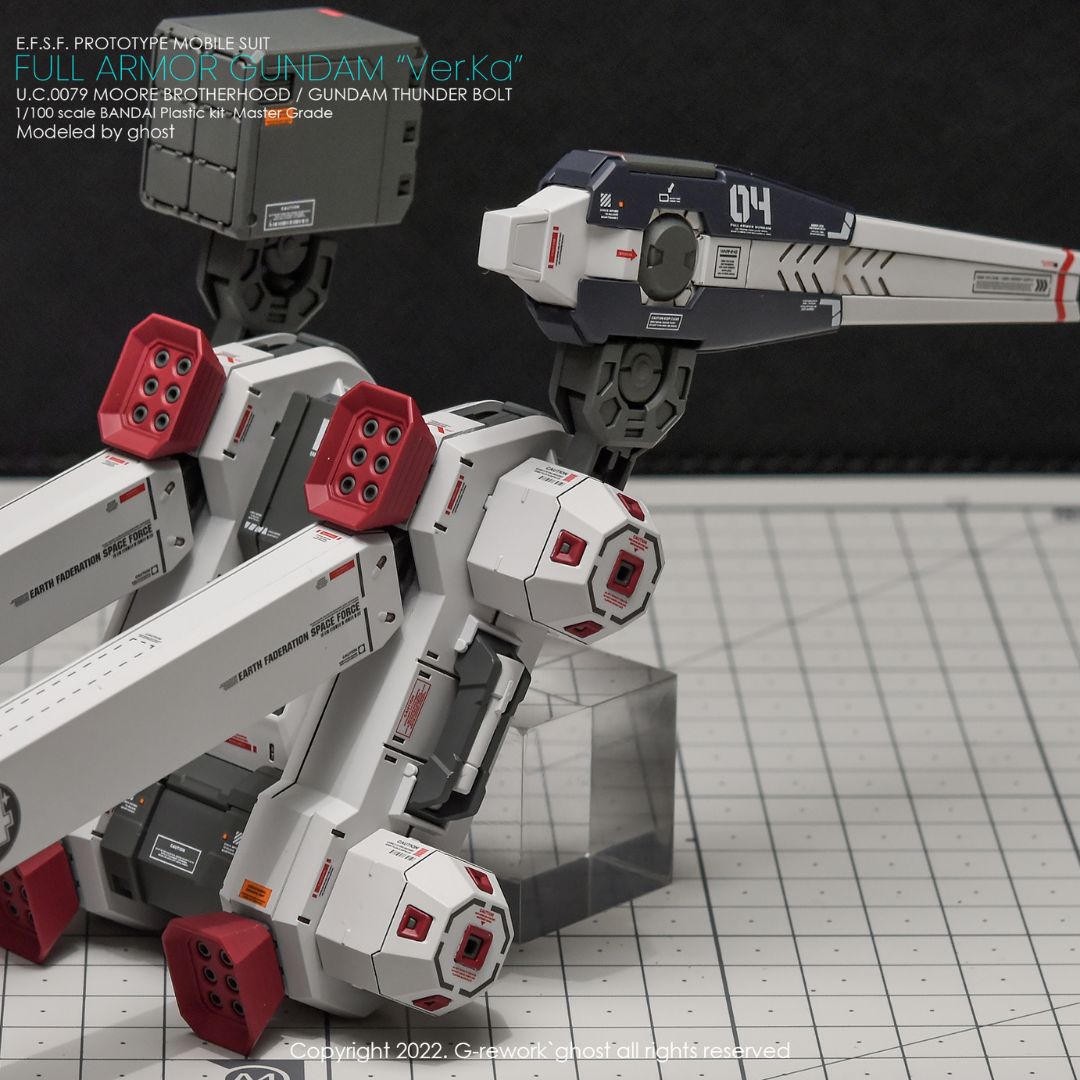 G-Rework Decal - [MG] FULL ARMOR GUNDAM VER KA (THUNDERBOLT)