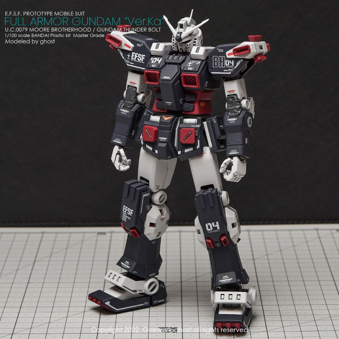 G-Rework Decal - [MG] FULL ARMOR GUNDAM VER KA (THUNDERBOLT)