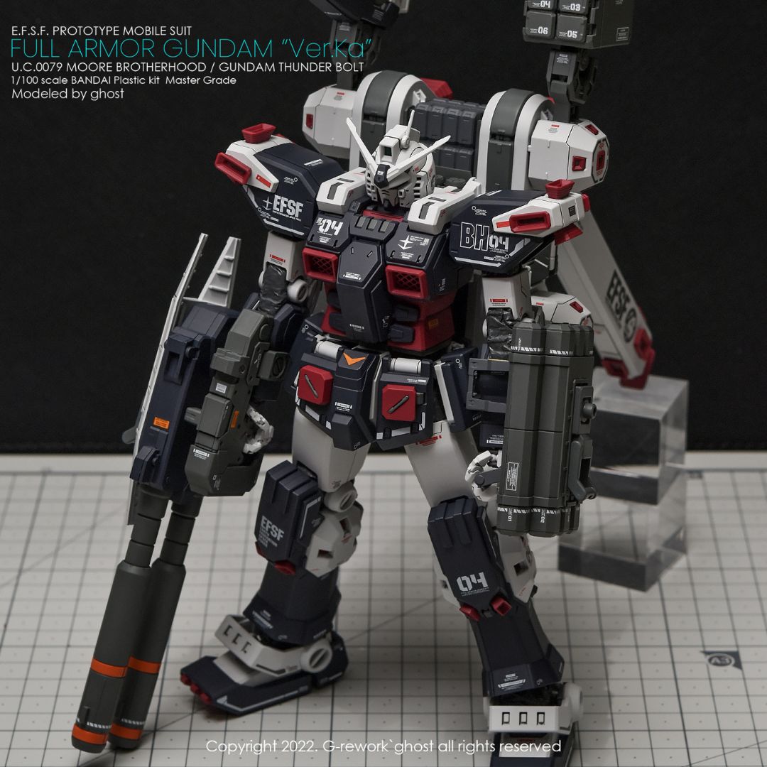G-Rework Decal - [MG] FULL ARMOR GUNDAM VER KA (THUNDERBOLT)