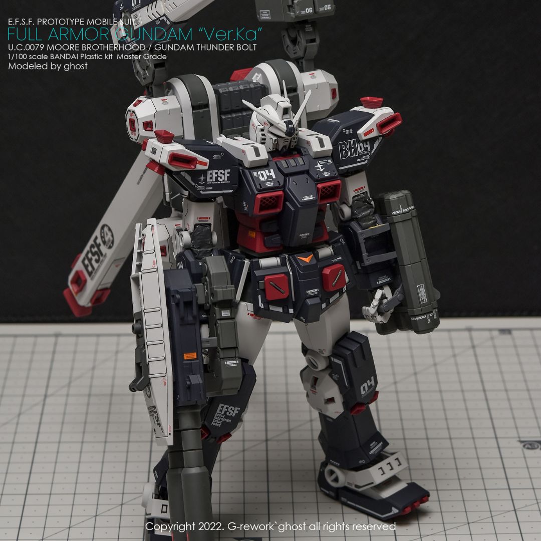 G-Rework Decal - [MG] FULL ARMOR GUNDAM VER KA (THUNDERBOLT)