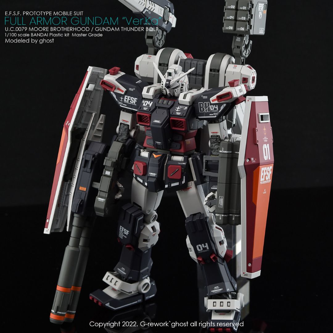 G-Rework Decal - [MG] FULL ARMOR GUNDAM VER KA (THUNDERBOLT)