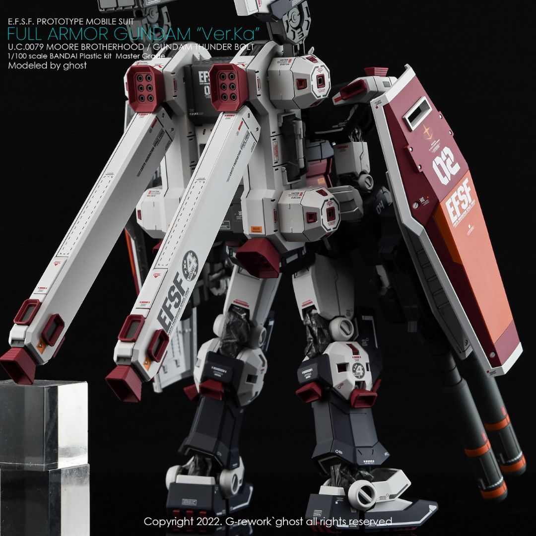 G-Rework Decal - [MG] FULL ARMOR GUNDAM VER KA (THUNDERBOLT)