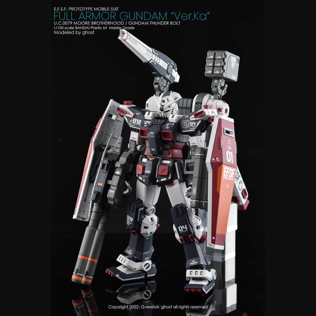 G-Rework Decal - [MG] FULL ARMOR GUNDAM VER KA (THUNDERBOLT)
