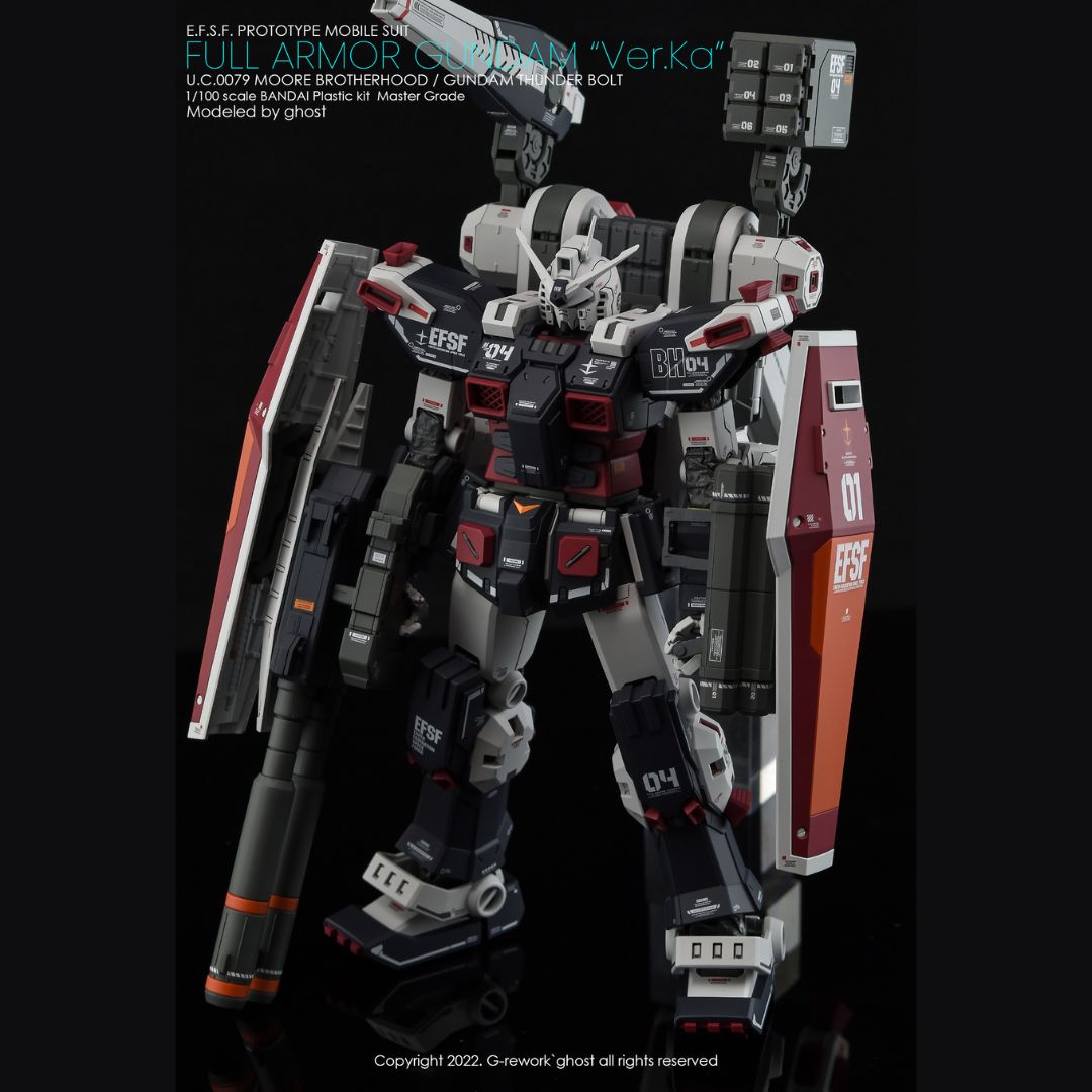 G-Rework Decal - [MG] FULL ARMOR GUNDAM VER KA (THUNDERBOLT)