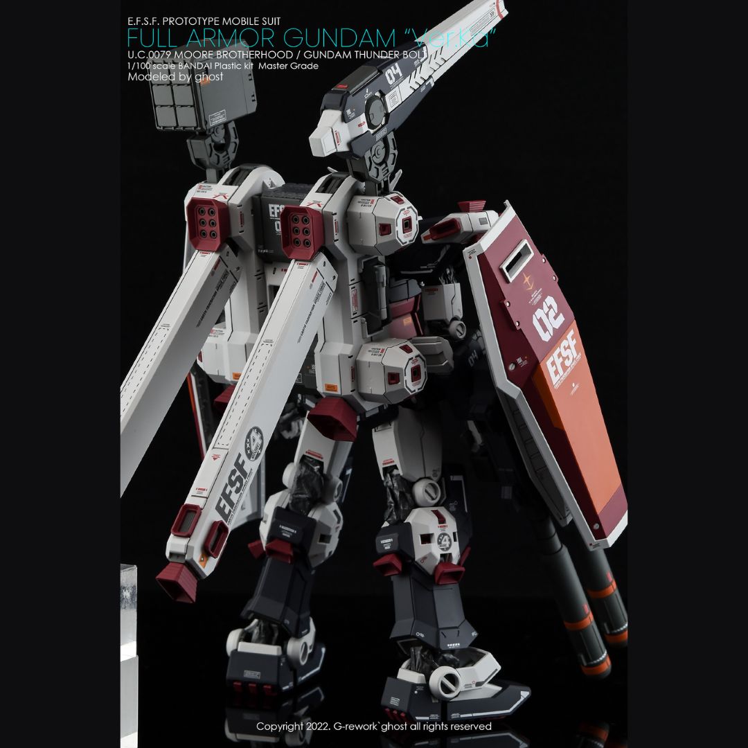G-Rework Decal - [MG] FULL ARMOR GUNDAM VER KA (THUNDERBOLT)