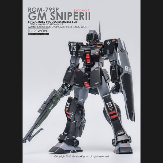 G-Rework Decal - [MG] RGM-79SP GM SNIPER II [LYDO WOLF]